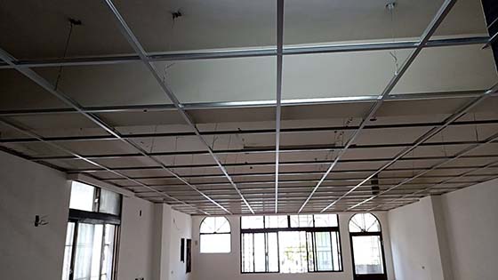 彰化鹿港輕鋼架天花板安裝施工
