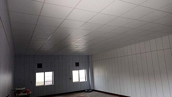 彰化伸港輕鋼架天花板安裝施工