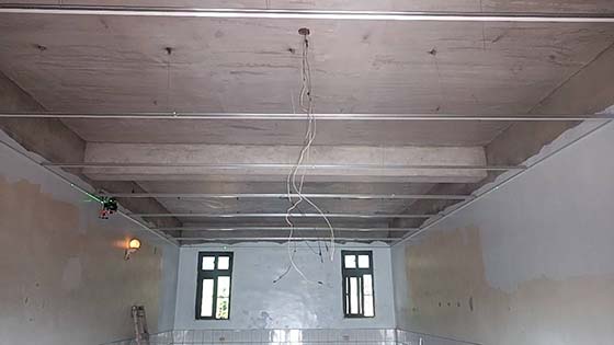 彰化伸港鄉輕鋼架天花板安裝